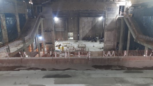 Continúan las obras de reconstrucción en el Teatro Comedia