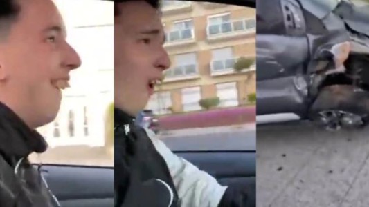 "Si nos matamos, nos matamos": se conoció un nuevo video del joven que chocó borracho en Mar del Plata
