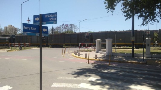 Un tren atropelló a una mujer en Villa María