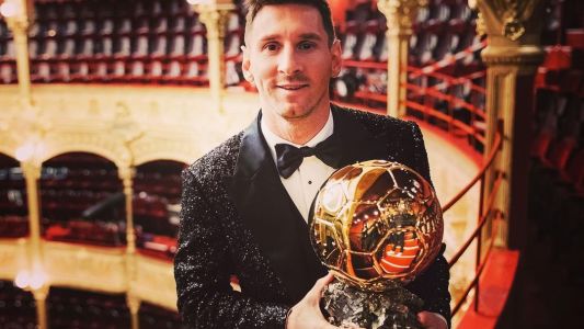 Messi ganó su séptimo balón de oro