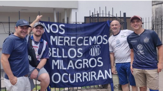 Locura albiazul en la previa de Talleres vs Godoy Cruz