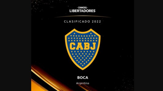 Comunicado de Conmebol: "Bienvenido Boca Juniors a la Libertadores"