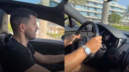 El Kun, de vacaciones en Dubai: "Aprendí a manejar con un Duna y ahora un Buggati, no entiendo nada"