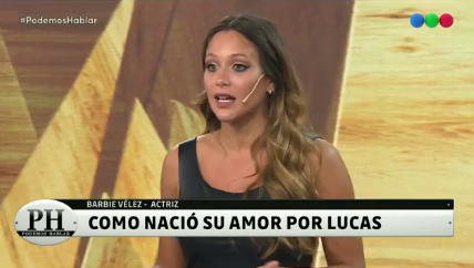 Todas las intimidades: Barbie Velez contó cómo conoció a Lucas, con quien tiene un hermano en común
