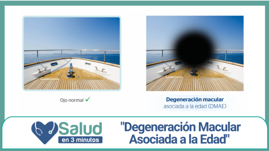 Degeneración macular asociada a la edad: ¿De qué se trata?