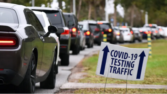 Florida alcanzó el récord diario de casos Covid-19 desde el inicio de la pandemia