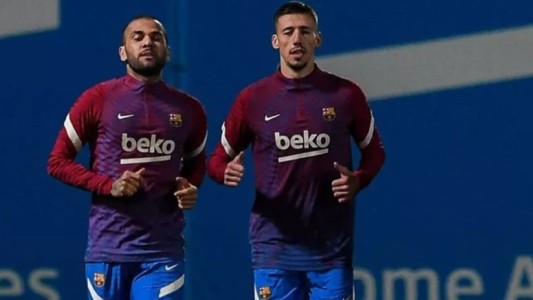 Barcelona informó que Dani Alves y Clément Lenglet tienen coronavirus
