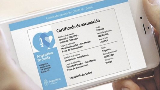 Comienza a regir mañana el pase sanitario en todo el país