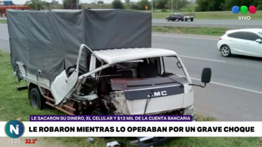 Desolador: mientras lo operaban para amputarle una pierna, le robaron sus pertenencias y dinero de su cuenta bancaria