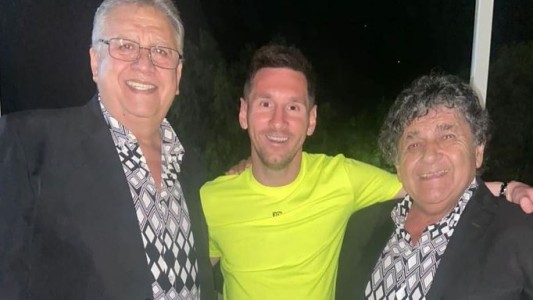 Los Palmeras se hisoparon ante el temor de haberse contagiado de Covid, en la fiesta de Messi