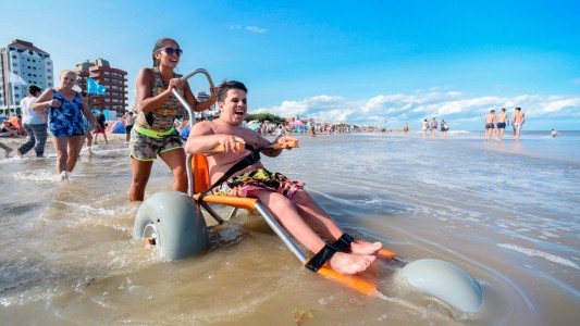 Villa Gesell tiene en funcionamiento un Balneario 100% accesible
