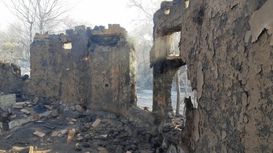 Fuego en San Marcos Sierras, “contenido e inestable”