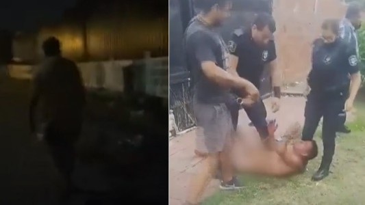 Hartos de los robos en Merlo: desnudaron a dos ladrones y los entregaron