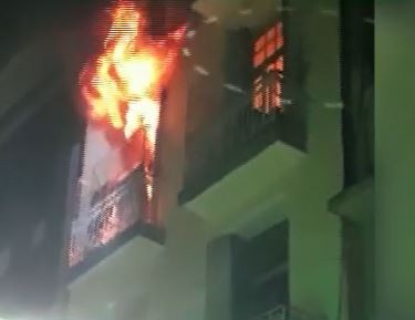 Incendio en un hotel céntrico porteño: un muerto y 11 heridos