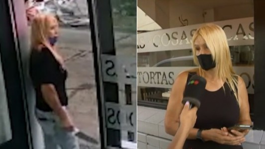 Video: con un cuchillo, echó a los ladrones