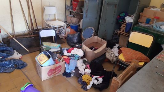 Escuela Colodrero de Arguello desmantelada por robos