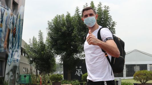 Dibu Martinez: "en Córdoba queremos dar una alegría a la gente"