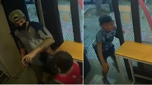 "A mi no podés tocar": nenes entran a un local, rompen, roban y le pegan a empleados