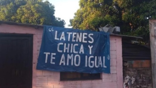Un insólito cartel por el día de los enamorados en Misiones: "No lo escraché"