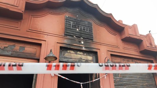 Incendio en taller de cerámica consumió su fuente de trabajo