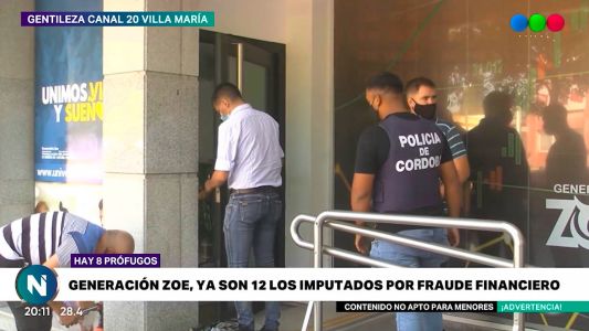Generación Zoe, ya son 12 los imputados por fraude financiero