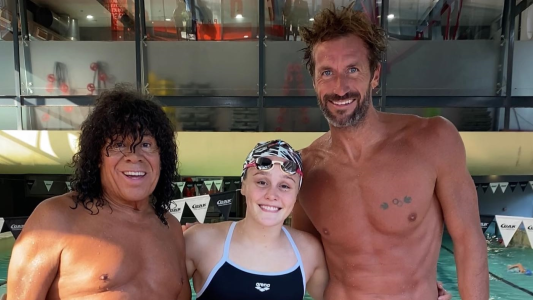 Más cordobés, echale agua. Meolans con la nieta de la Mona Jiménez