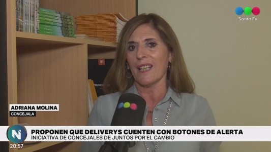 Santa Fe: Concejales proponen que los deliverys cuenten con botones de alerta