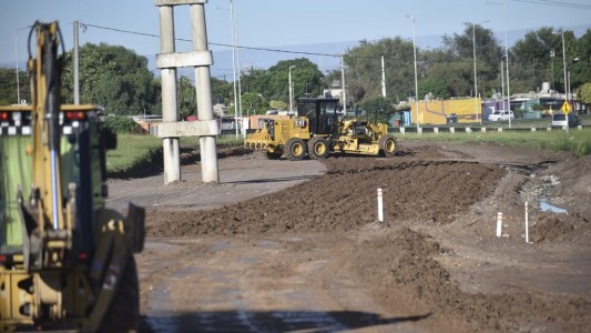 Desvían el tránsito en el cruce de avenida Circunvalación y Rancagua por obras