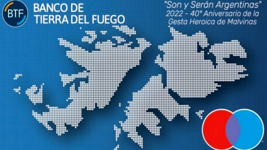 40 años de Malvinas: la imagen de las islas en tarjetas de débito y en guardapolvos de los fueguinos
