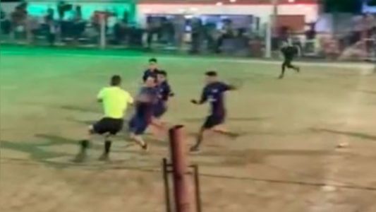 El presidente de Sportivo Tirolesa desconsolado por la golpiza al árbitro