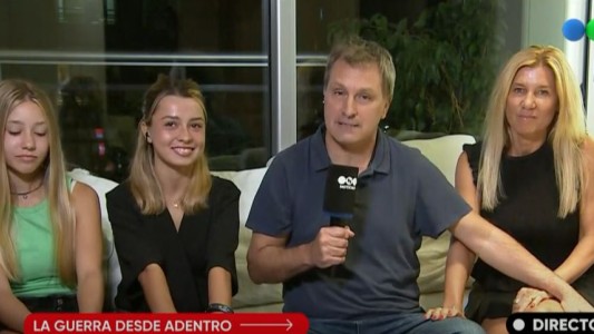 Guillermo Panizza, de regreso desde Ucrania: "Hemos estado en el peor lugar que uno puede pensar"