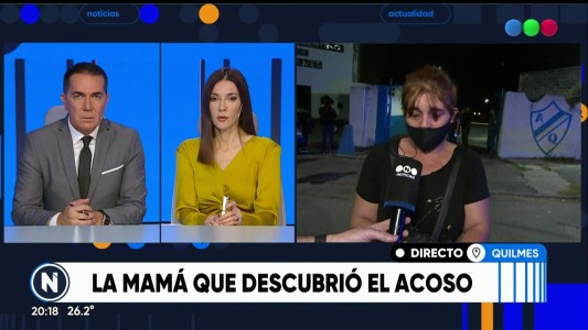 Habló la mamá de la víctima de acoso en Quilmes: "Ponía excusas para no venir a los entrenamientos"