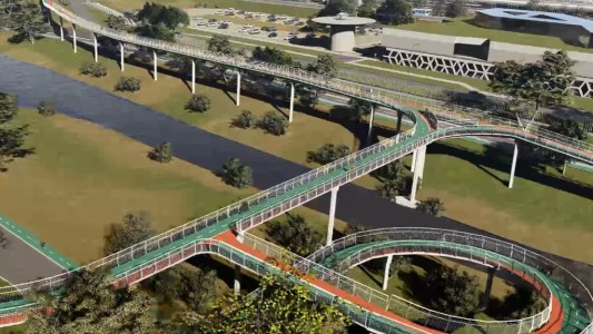 La Municipalidad de Córdoba anunció una ciclovía en altura