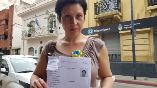 Llegó a Córdoba la primera ucraniana escapando de la guerra