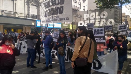 Dos marchas y un campamento, complicaciones en pleno centro