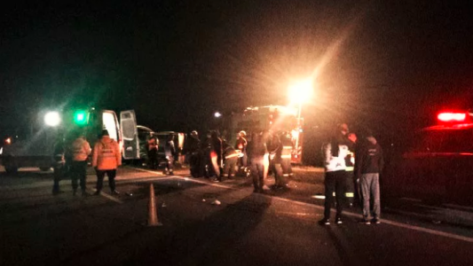 Tragedia en la autopista Córdoba - Rosario: perdió el control, dió varios tumbos y su acompañante falleció