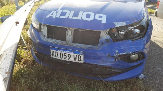 Insólito: tres accidentes casi en simultáneo sobre avenida Circunvalación