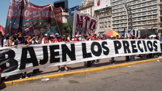 Organizaciones sociales se movilizan en contra de los aumentos de precios de los alimentos