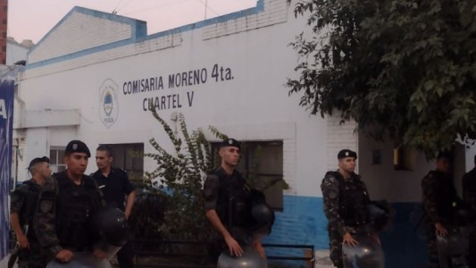 Moreno: presos intentaron empezar un motín en una comisaría de Cuartel Quinto