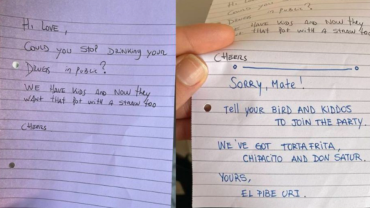 Lo increparon en Inglaterra por tomar mate y su respuesta se hizo viral