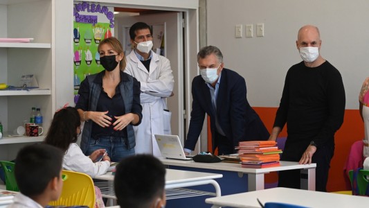 Rodríguez Larreta con Macri: “Entendemos a la educación como política de Estado”