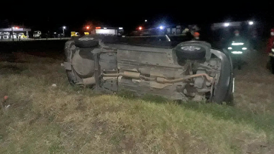 Río Cuarto: vuelco fatal de una mujer policía
