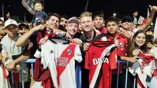 River llegó a Córdoba para visitar a Talleres