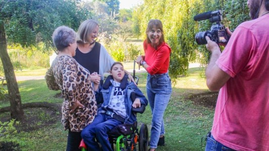 Fotógrafo muy especial invitado del equipo de Diversidad