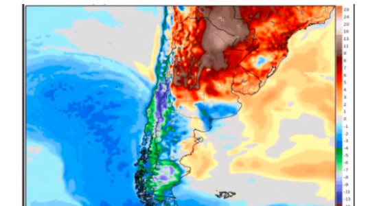 El extraño fenómeno climático que arranca el fin de semana: ola de calor, granizo y nieve