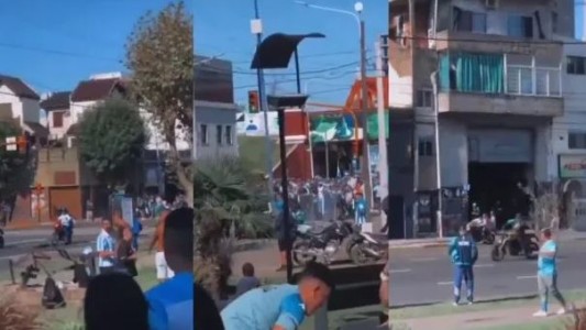 Grave enfrentamiento entre dos facciones de la barra de Racing