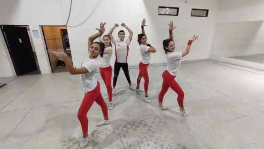 Hacen todo para llegar al mundial de gimnasia aeróbica