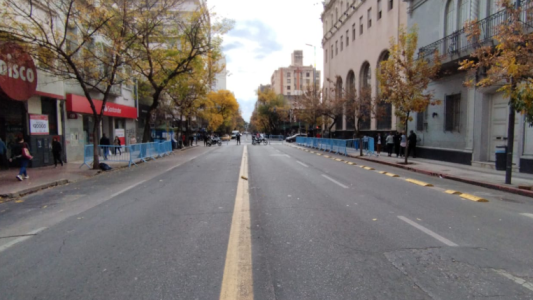 Jornada piquetera: malestar renovado de comerciantes