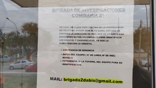 Operativo para que víctimas de robos recuperen sus celulares