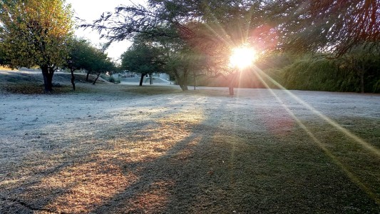 Soleado y frío, máxima 18°